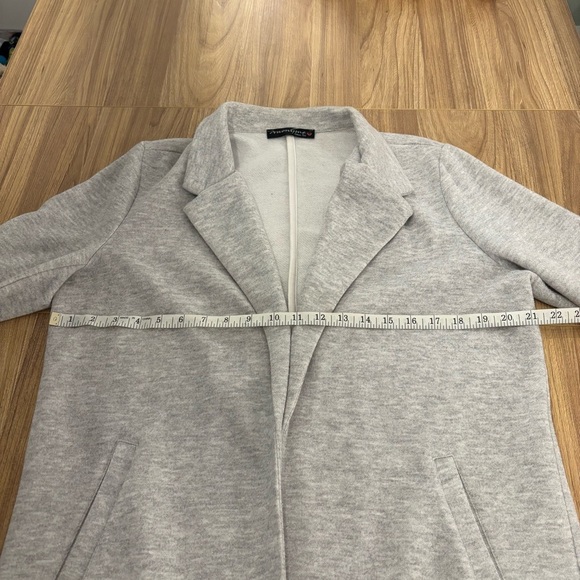 Societe Anonyme Heather Gray Blazer Coat - Picture 4 of 7